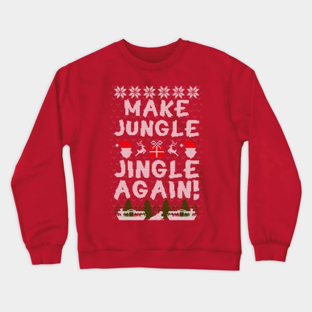 Jingle Cruise Ugly Christmas Sweater #2 Crewneck Sweatshirt by The Skipper Store